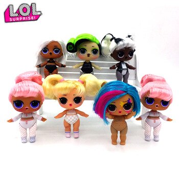 100% Genuine LOL surprise dolls Original lols surprise dolls Hair goals dolls With accessories girl's lol toys birthday gifts
