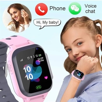 2020 kid Phone call Kids Smart Watch for children SOS Antil-lost Waterproof Smartwatch Baby 2G SIM Card Location Tracker watches
